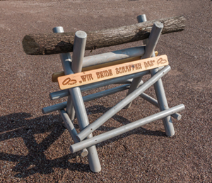 Sägebock für Hochzeiten